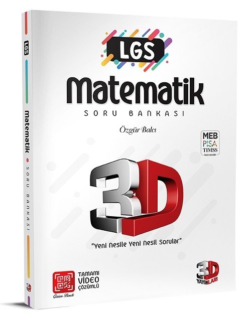 3D Yayınları LGS Matematik Soru Bankası