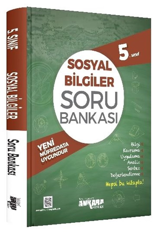 Ankara Yayıncılık 5. Sınıf Sosyal Bilgiler Soru Bankası