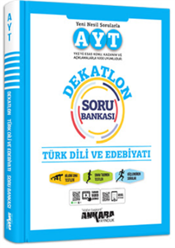 Ankara Yayıncılık AYT  Türk Dili ve Edebiyatı Dekatlon Soru Bankası