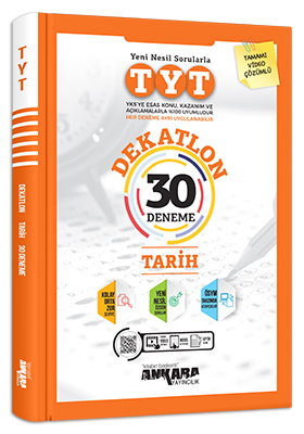 Ankara Yayıncılık TYT Dekatlon Tarih 30 Deneme
