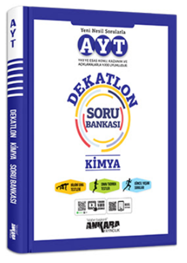 Ankara Yayıncılık YKS AYT Dekatlon Kimya Soru Bankası