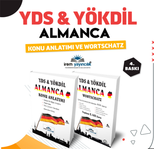 İrem Yayıncılık YDS-YÖKDİL Almanca Konu Anlatımlı - YDS-YÖKDİL Almanca Wortschatz